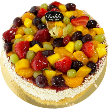 Frukttårta 6 Bitar 1150g Dahls Bageri.