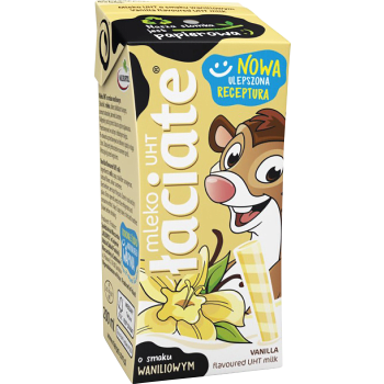 Mjölk vaniljsmak 200ml Mlekpol.