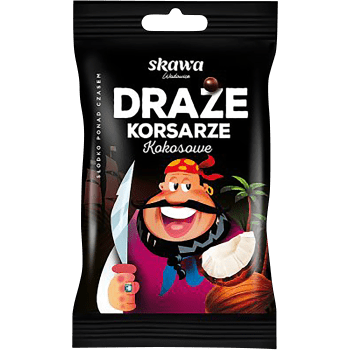 Kokosdragé 70g Skawa.