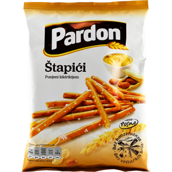 Salta Pinnar med Jordnötspinnar 100g Pardon.