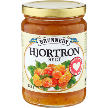 Hjortronsylt 425g Brunneby.