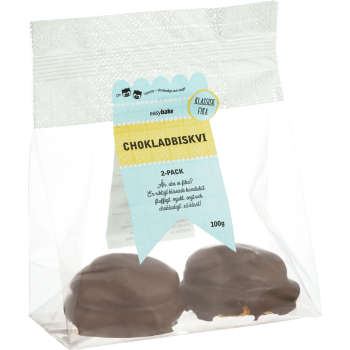 Chokladbiskvi 2-p 100g Easy bake.