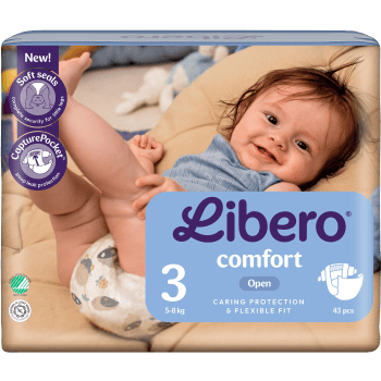Blöjor Comfort Strl 3 5-8kg 43-p Libero.