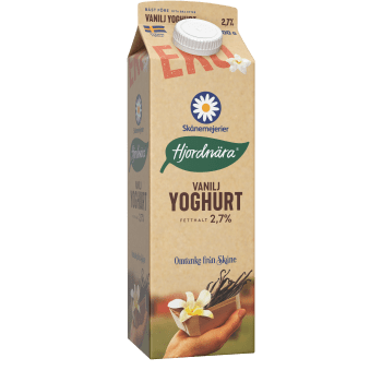 Yoghurt Vanilj 3% 1000g KRAV Skåne Hjordnära.