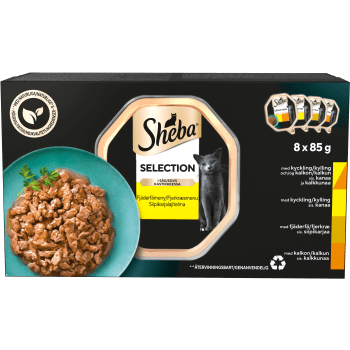 Kattmat Fågel delikatess 680g Sheba.
