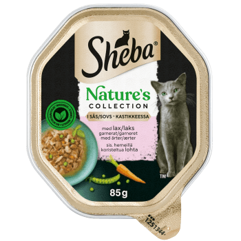 Kattmat blöt Lax 85g Sheba.