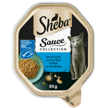 Kattmat Tonfisk i sås 85g Sheba.