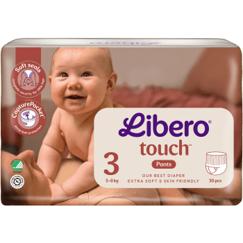 Byxblöjor Touch Strl 3 5-8kg 30-p Libero.