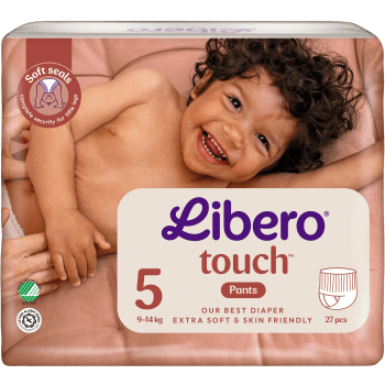 Byxblöjor Touch Strl 5 9-14kg 27-p Libero.