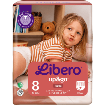 Byxblöjor Up&Go Strl 8 19-30kg 20-p Libero.