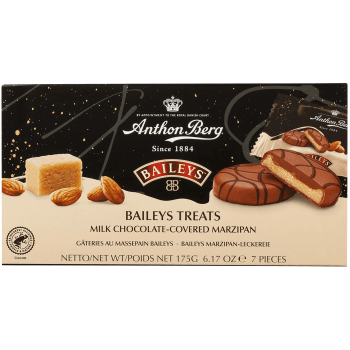 Marsipan Baileys Treats 175g Anthon Berg.