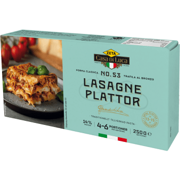 Lasagneplattor 250g Zeta.