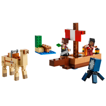 LEGO Minecraft Piratskeppsresan 21259.