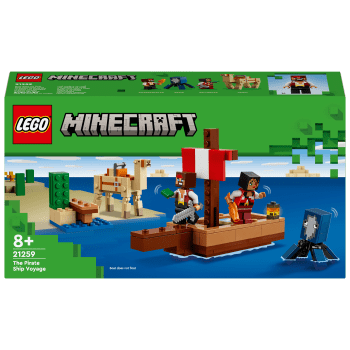 LEGO Minecraft Piratskeppsresan 21259.