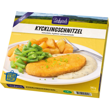 Kycklingschnitzel 380g Dafgårds.
