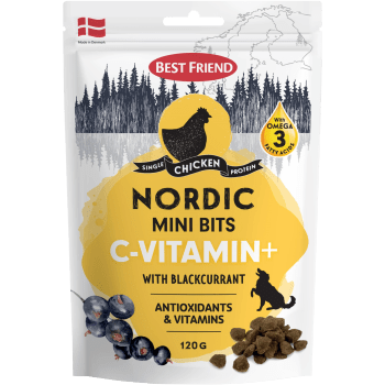 Hundsnacks Mini Bits C-Vitamin+ 120g Best friend.