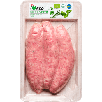 Färskkorv Salsiccia 300g KRAV ICA I love eco.