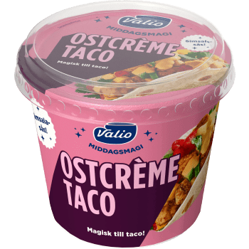 Taco Ostcrème Middagsmagi 250g Valio.
