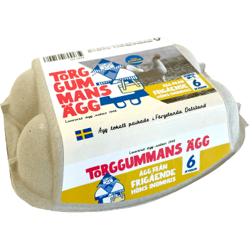 Ägg 6-pack Torggummans Ägg.