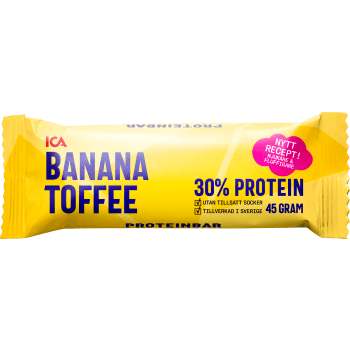 Proteinbar Banana Toffee 45g ICA.