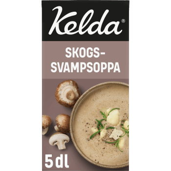 Skogssvampsoppa 5dl Kelda.