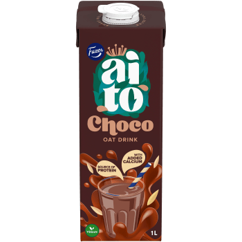 Havredryck Choco 2,1% 1000ml Fazer Aito.