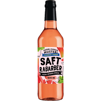 Saft Rabarber 500ml Herrljunga.