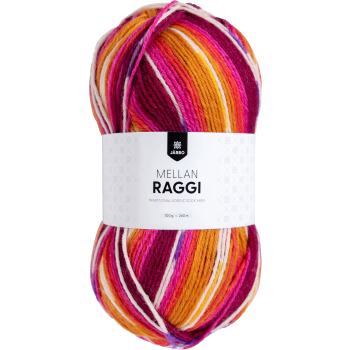 Garn Mellanraggi Hippie Van 100g Järbo.
