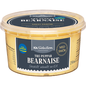 Bearnaise Tre Peppar 230ml ICA Selection.
