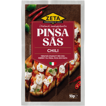 Pinsasås Chili 90g Zeta.