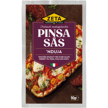 Pinsasås 'Nduja 90g Zeta.