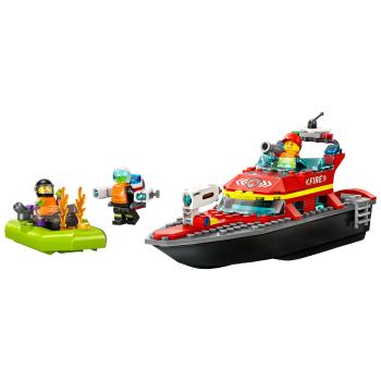 LEGO City Brandräddningsbåt 60373.