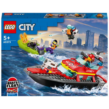 LEGO City Brandräddningsbåt 60373.