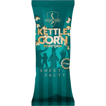 Popcorn Kettle Corn 100g Sundlings.