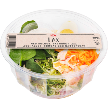 Laxsallad med bulgur 400g ICA.