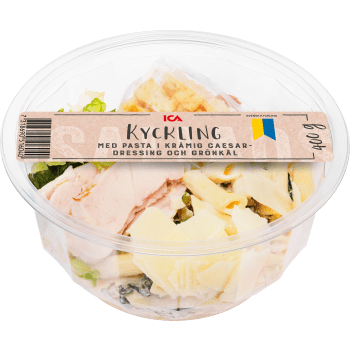 Pastasallad Caesar med kyckling 400g ICA.