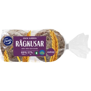 Rågkusar 6-p 338g Fazer.