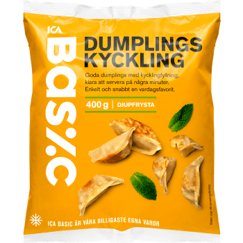 Dumplings kyckling 400g ICA Basic.