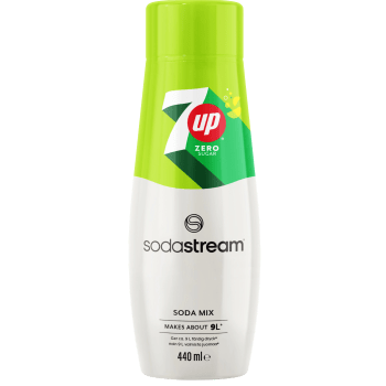 Soda Mix 7up Free 440cl Sodastream.