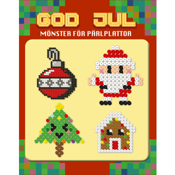 God jul : Mönster för pärlplattor.