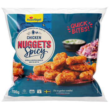 Chicken nuggets spicy 700g Kronfågel.