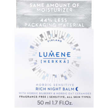 Nattkräm Nordic Sensitive Rich Night Balm 50ml Lumene.