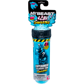 Figurer Teströr med två figurer MrBeast Lab Swarms.