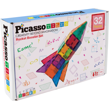 Magnetsats 32 delar Picasso Tiles.