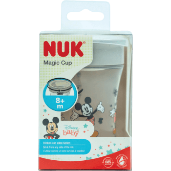 Mugg Magic Musse Grå Spillfri 230ml NUK.