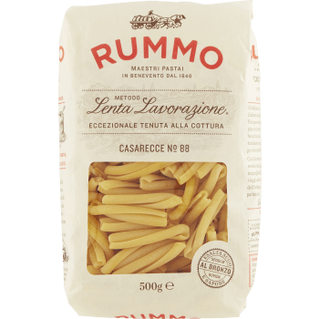 Casarecce Färskpasta 500g Rummo.
