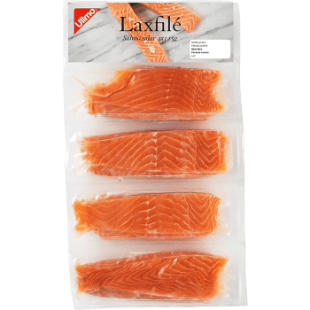 Laxfilé Fryst 125g 4-p Ullmo.