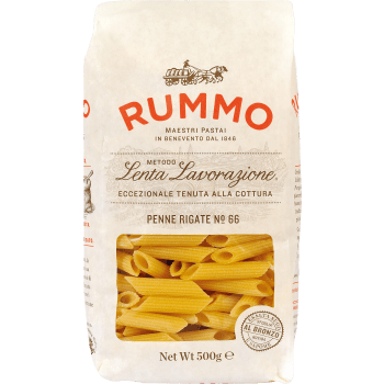 Pasta Penne Rigate No. 66 500g Rummo.