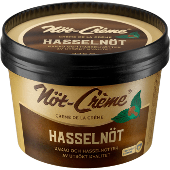 Hasselnötskräm Créme de la créme 275g Printzells.