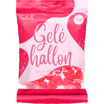 Geléhallon 170g Treatville.